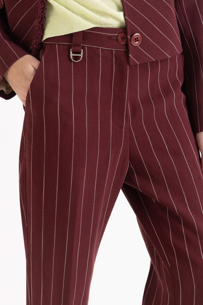 PANTALON MILAN Bordo