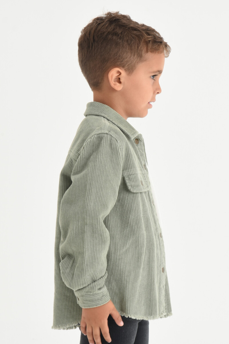 Camisa pana Verde