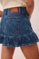 FALDA ULA DENIM Celeste
