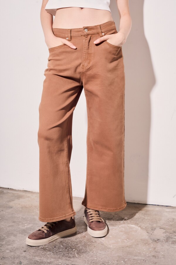 Jean Wide Camel
