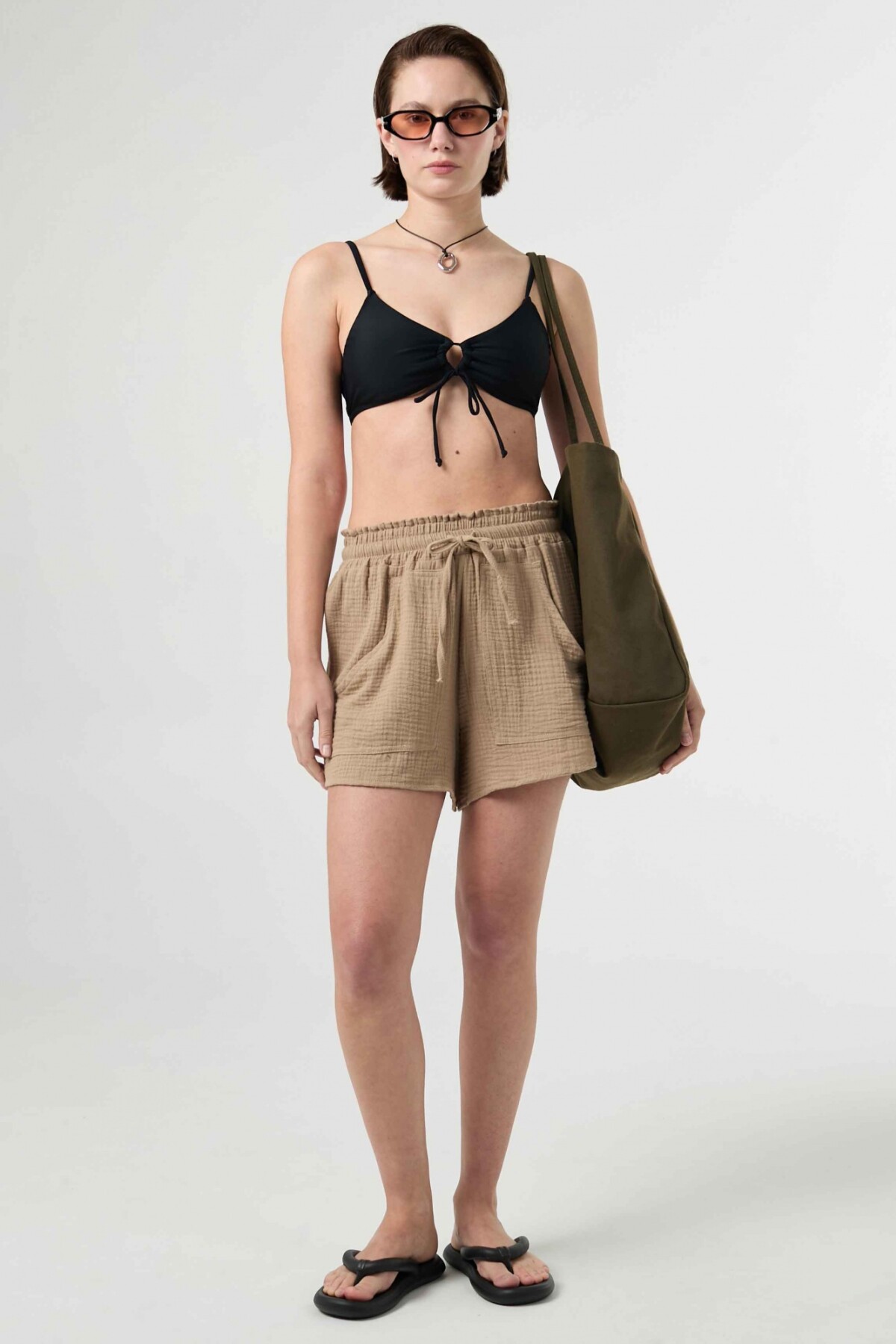 Short Cora Beige