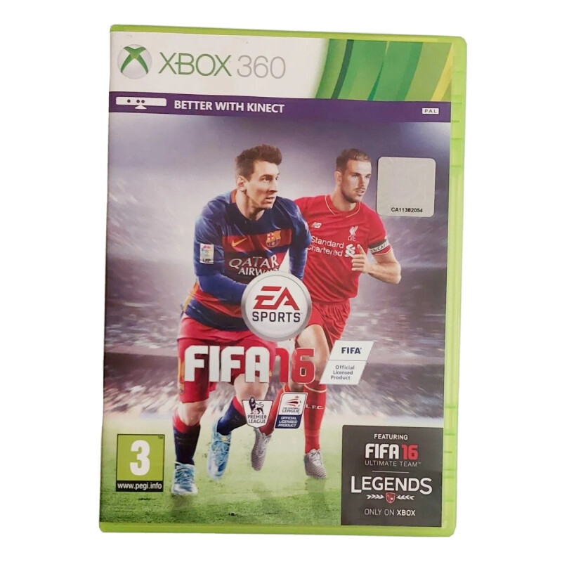 JUEGO FIFA 16 XBXO 360 NTSC JUEGO FIFA 16 XBXO 360 NTSC
