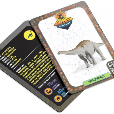 Dinosaurio Realidad Aumentada Ar Dino y Kit Paleontología APATOSAURUS