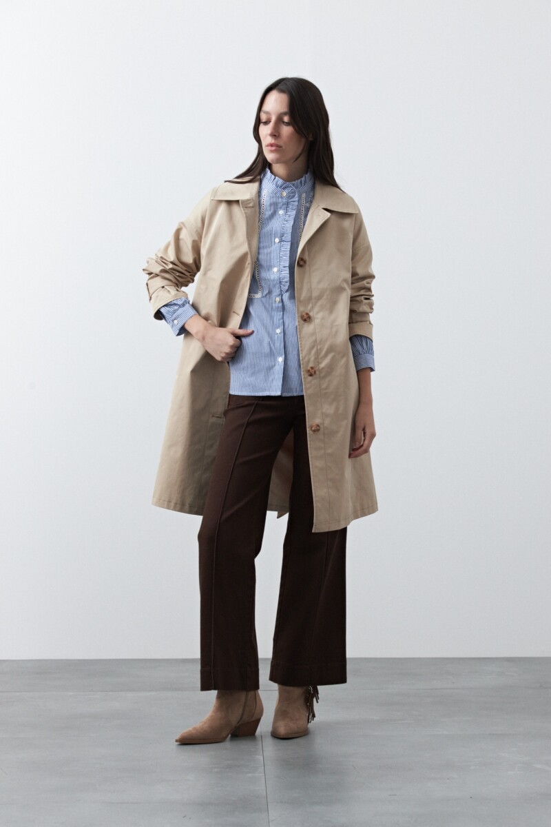 CAMISA SONO Blanco/Azul