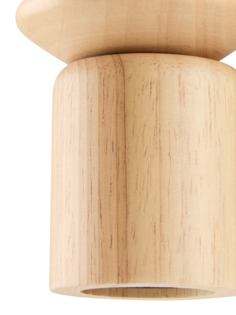 Lámpara de techo ASMIND Ø8xA13cm madera Lámpara de techo ASMIND Ø8xA13cm madera