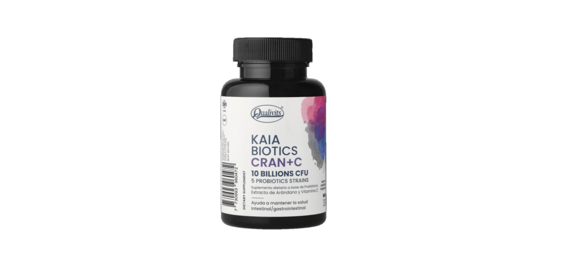 Qualivits Kaia Biotics Cran + C 30 Cáps 