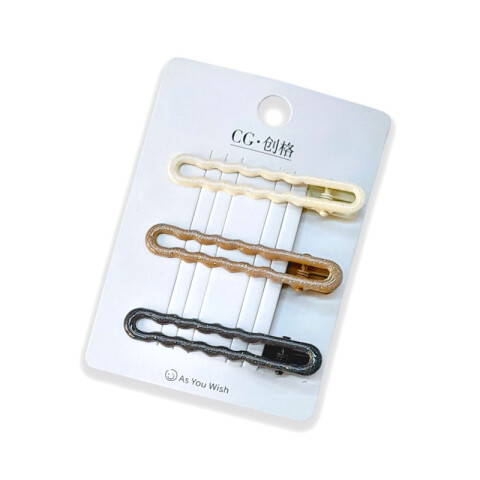Broche pinzas glitter x3 Broche Pinzas Glitter X3