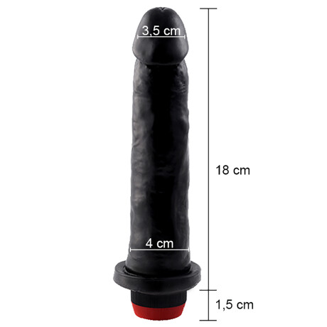 Vibrador Géminis Negro