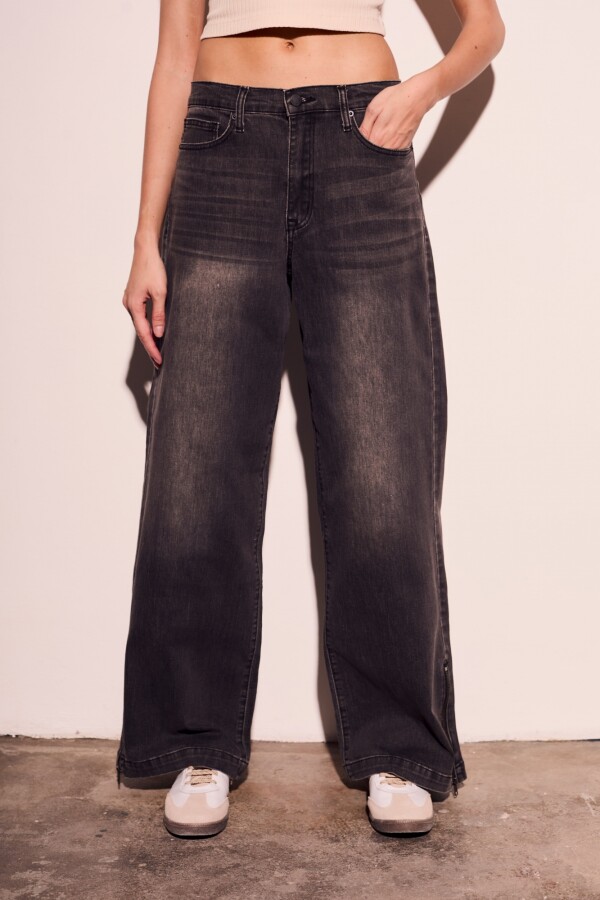 Jean Cierres Denim Gris