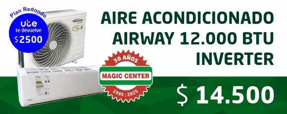 Aire Acondicionado Airway 12000 inverter