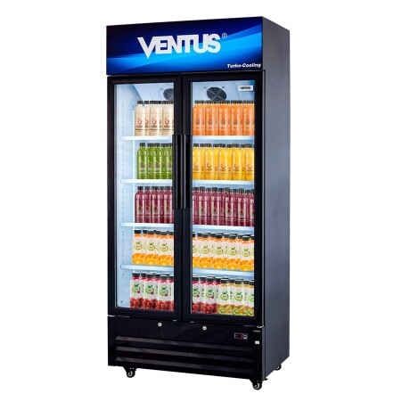 Heladera exhibidor vertical 2 puerta vidrio 550lts Heladera exhibidor vertical 2 puerta vidrio 550lts
