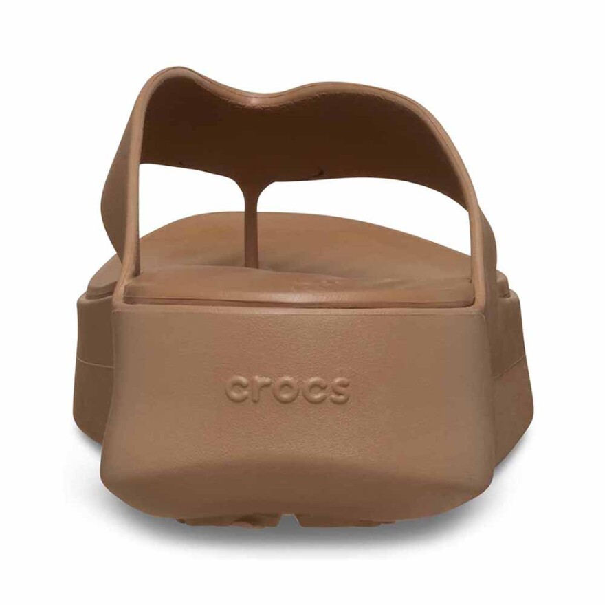 Sandalias Crocs Getaway Platform Flip W Mujer Milk Chocolate