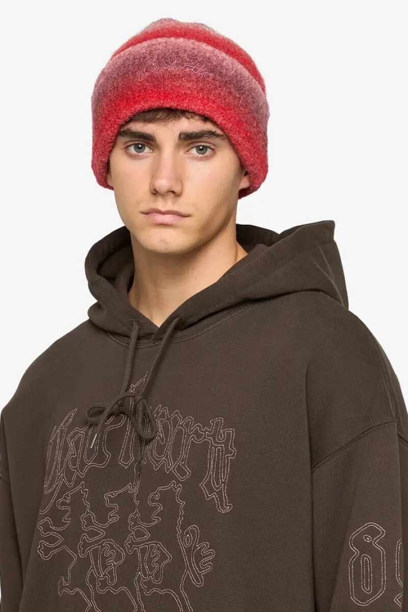 Hooded Hackwork Sweat Marron