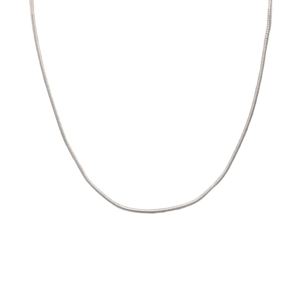 Cadena Omega-Plata 925-Sin Piedra-CD3091 sinpiedra