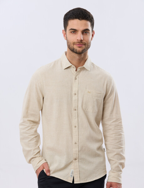 CAMISA LISA DE LINO Arena