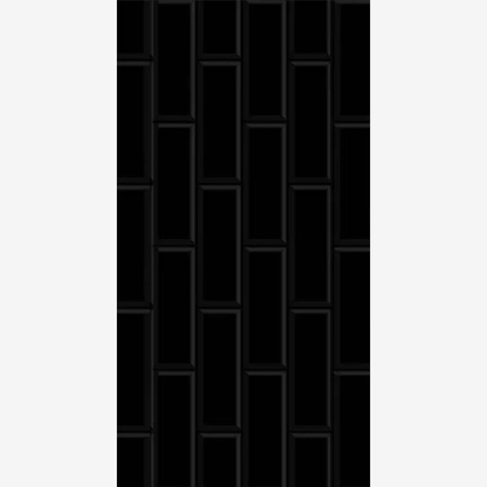 Cerámica Ladrillo Negro 32x62 cm Cerámica Ladrillo Negro 32x62 Cm