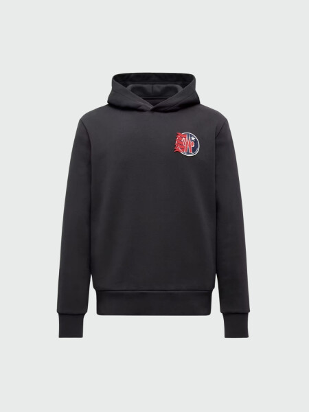 MONCLER - Buzo con Logo Estrella Carbón