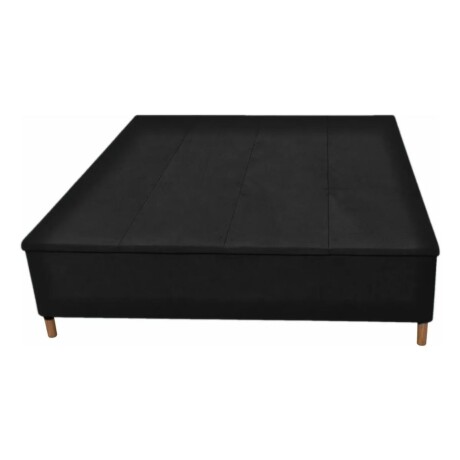 Box Baúl Sommier 2 Plazas HAMPTONS Smartbox Negro