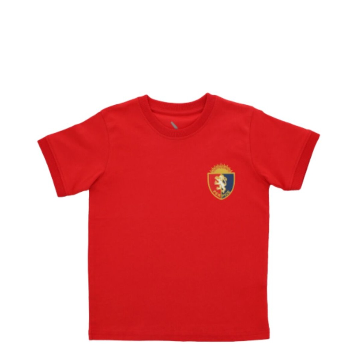 House T-shirts British Rojo