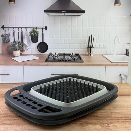 Escurridor de Platos Plegable Danny Home Largo 48cm x Ancho 38cm x Alto 15cm Escurridor de Platos Plegable Danny Home Largo 48cm x Ancho 38cm x Alto 15cm