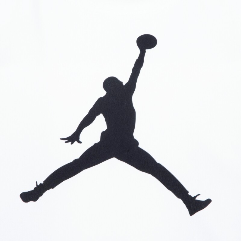 Camiseta Jumpman Logo Tee de Niños Blanco