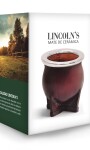 MATE DE CERÁMICA CHICO GAMMA BORDEAUX TEXTURADO