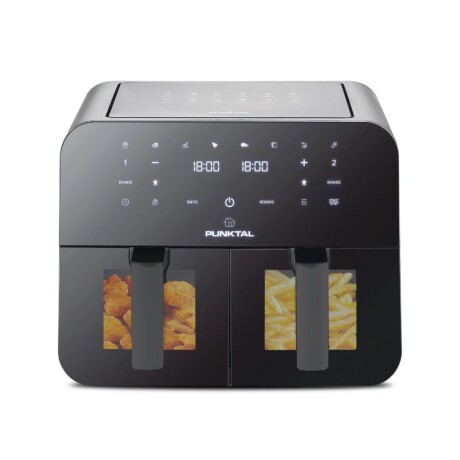 FREIDORA SIN ACEITE DIGITAL DOBLE CESTO - PUNKTAL PK-909 FD FREIDORA SIN ACEITE DIGITAL DOBLE CESTO - PUNKTAL PK-909 FD