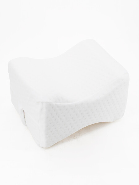ALMOHADA VISCOELASTICA PARA PIERNAS BLANCO