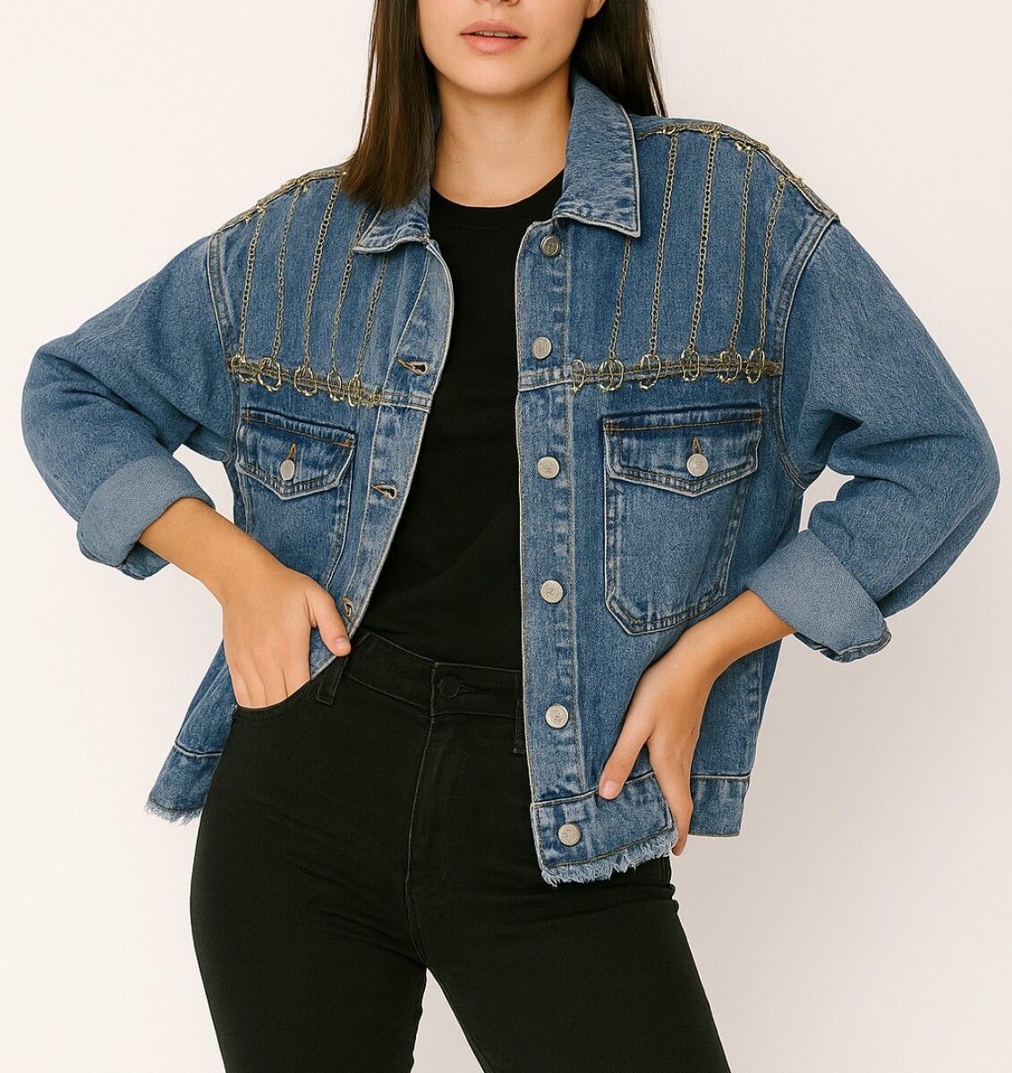 Campera Aroca - Jeans Azul 