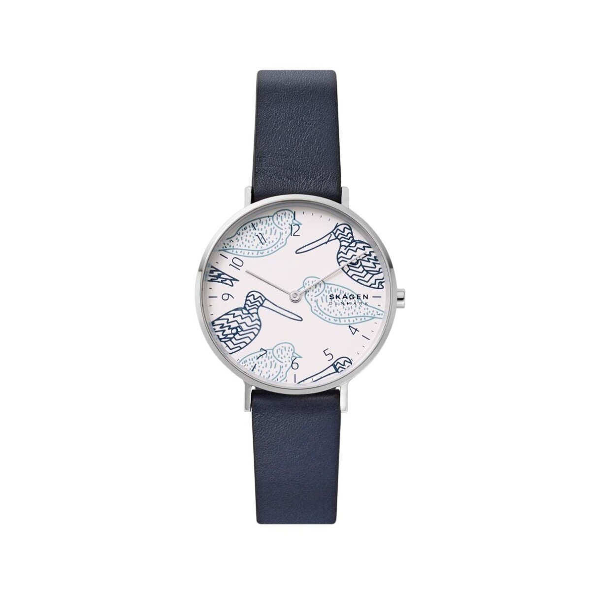 Reloj Skagen Fashion Cuero Azul 