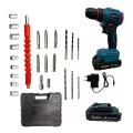 TALADRO ATORNILLADOR 21 V CON 2 BATERIAS + ACCESORIOS - KENENG TALADRO ATORNILLADOR 21 V CON 2 BATERIAS + ACCESORIOS - KENENG