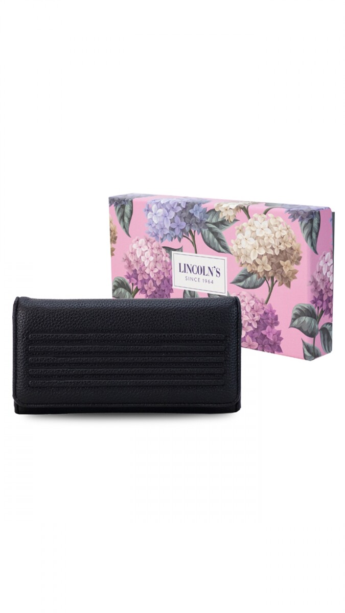 BILLETERA FAUSTINA - NEGRO 