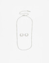 Bijouterie Set Metal Set De Bijouterie - Plateado Rodio