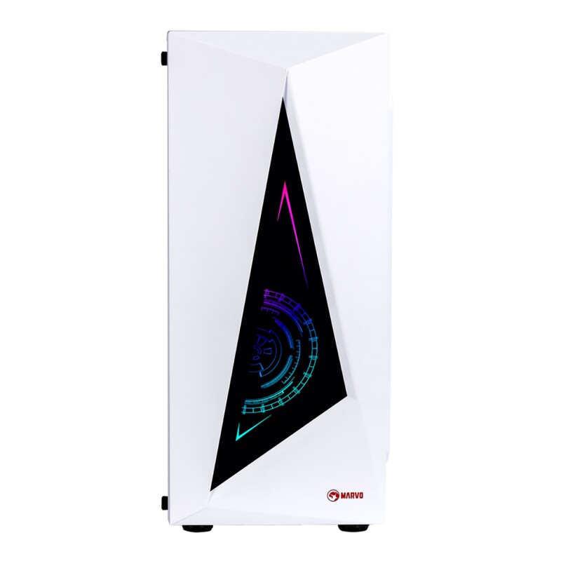 Gabinete Gaming Marvo Ca-119 Panel RGB Mid Tower Atx Gabinete Gaming Marvo Ca-119 Panel RGB Mid Tower Atx