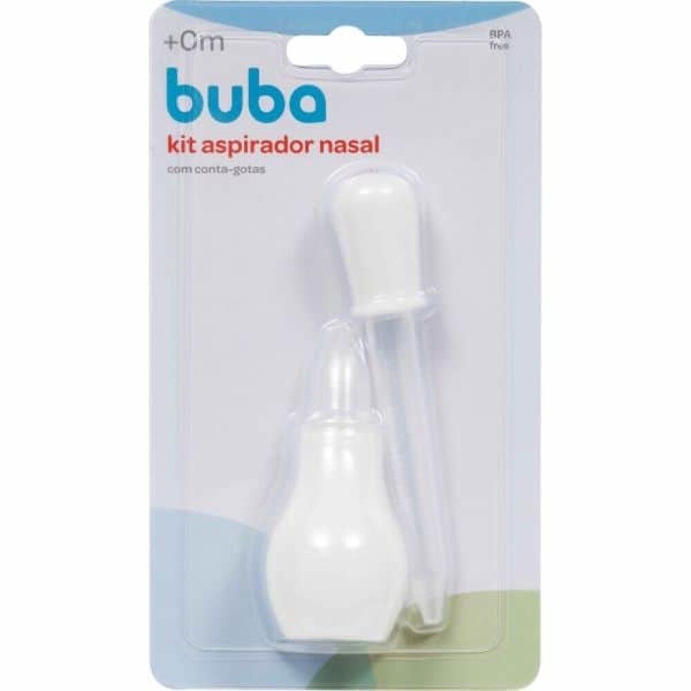 Kit Aspirador Nasal Con Gotero Buba Kit Aspirador Nasal Con Gotero Buba