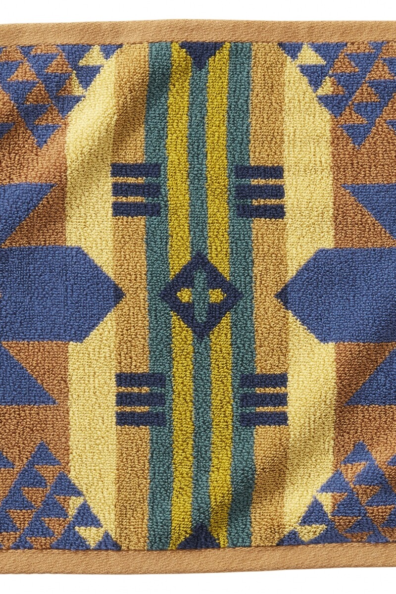 Jacquard Wash Cloth Camel