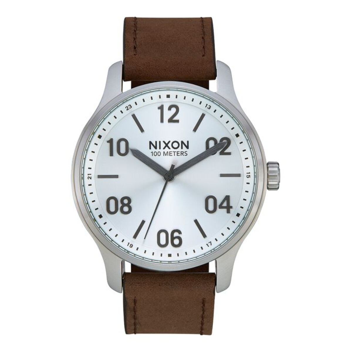 Reloj Nixon Fashion Cuero Marron 