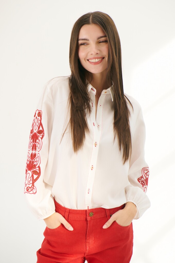 CAMISA ROMI ROJO