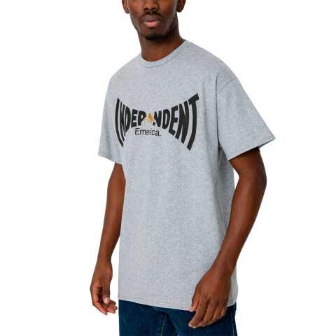 REMERA EMERICA X INDY SPAN TEE Grey/heather