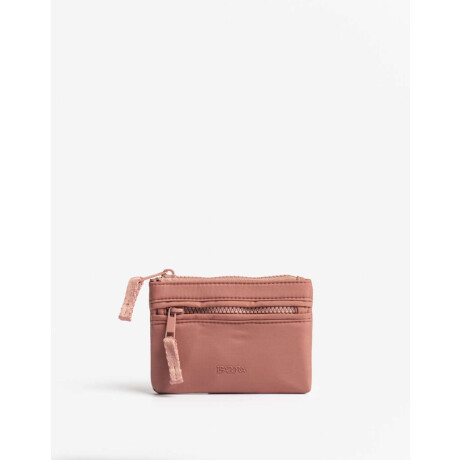 Monedero De Material Reciclado Rosa Oscuro