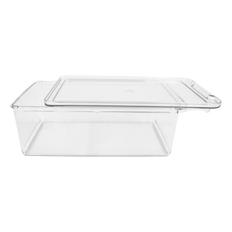 Caja organizadora de acrilico con tapa deslizante Caja organizadora de acrilico con tapa deslizante
