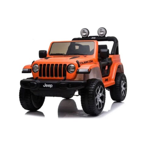 JEEP RUBICON INFANTIL A BATERÍA NARANJA Jeep Rubicon Infantil A Batería Naranja