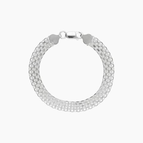 Pulsera en plata 925 tipo malla Pulsera En Plata 925 Tipo Malla