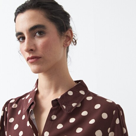 CAMISA RIZE Chocolate