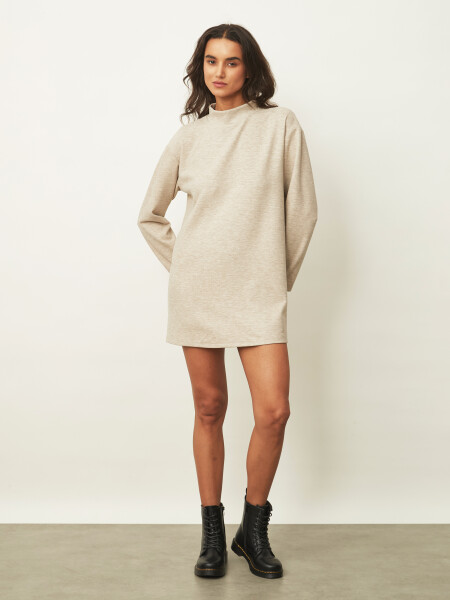 VESTIDO VELIA BEIGE (V)