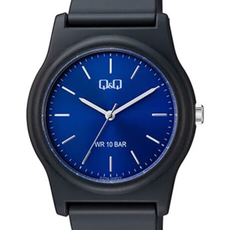 Reloj análogo Q&Q resistente al agua Caballero Negro Reloj análogo Q&Q resistente al agua Caballero Negro