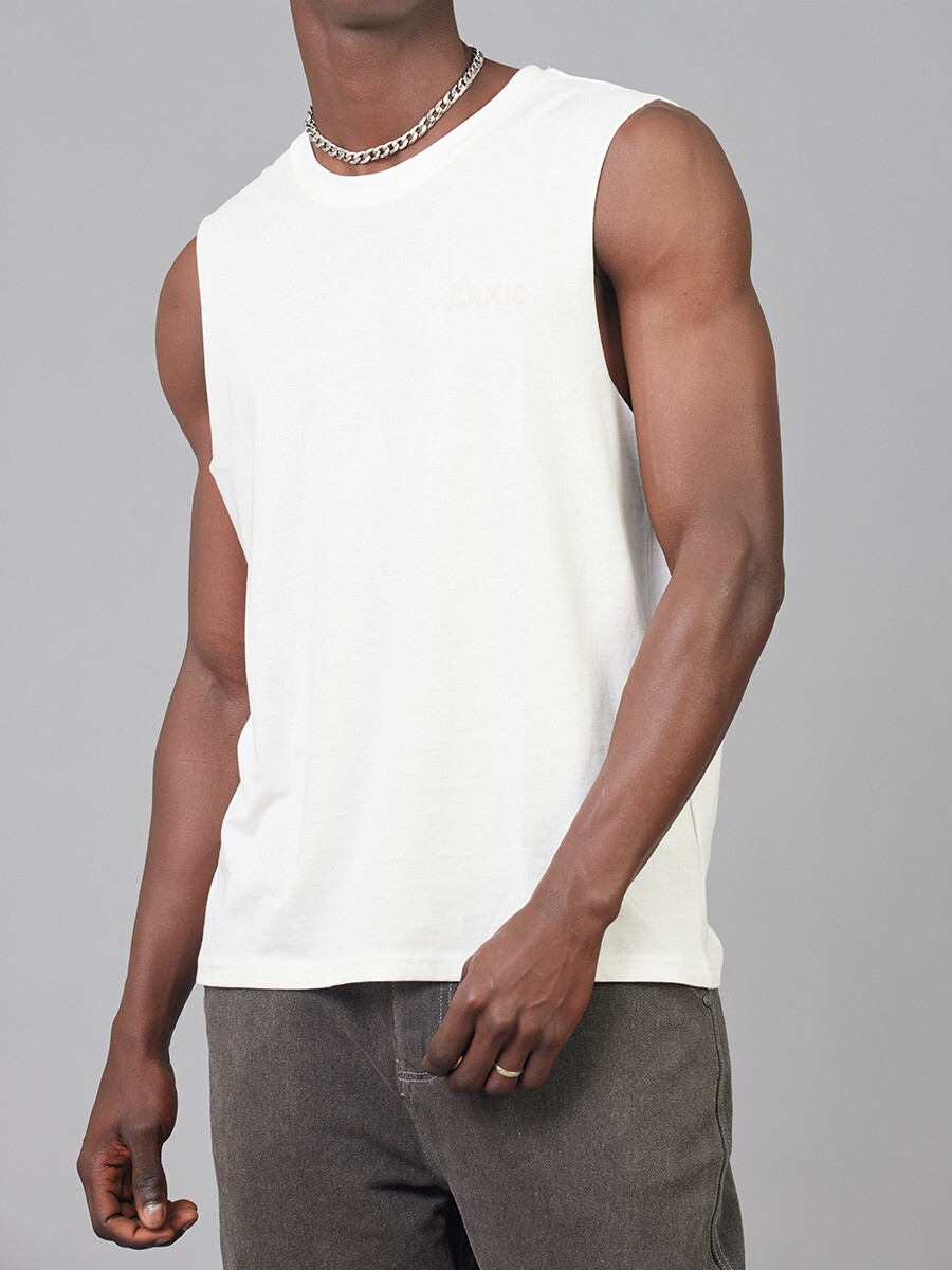 MUSCULOSA TAZO DIXIE Blanco