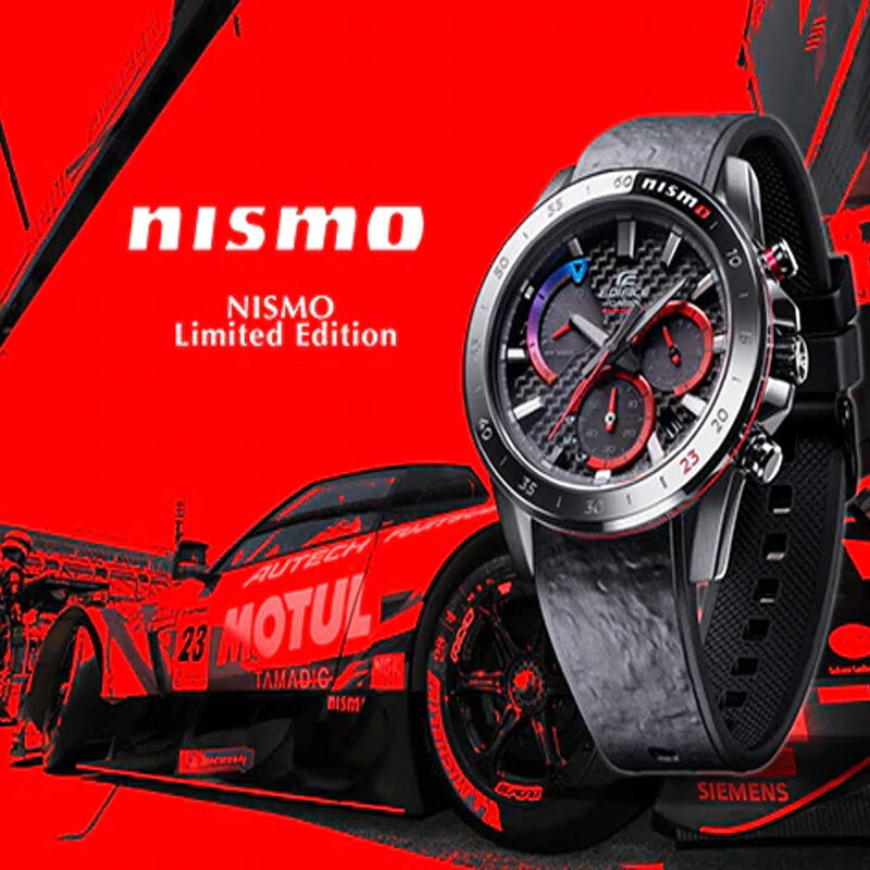 Reloj Edifice Casio Edición Especial NISMO Resina Hombre EQS-930NIS-1ADR Reloj Edifice Casio Edición Especial NISMO Resina Hombre EQS-930NIS-1ADR