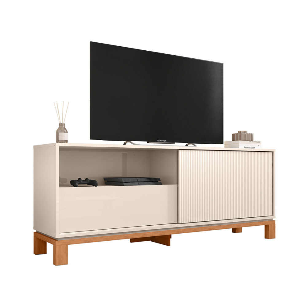 RACK PARA TV MODELO MONDRIAN 1.5 COLOR OFF WHITE MR/FREIJO Rack Para Tv Modelo Mondrian 1.5 Color Off White Mr/freijo