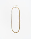 Collares Largos Metal Collar Largo Mix Cadenas - Dorado